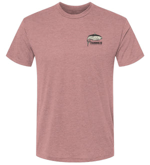 FISHOHOLIC Premium Triblend Tee